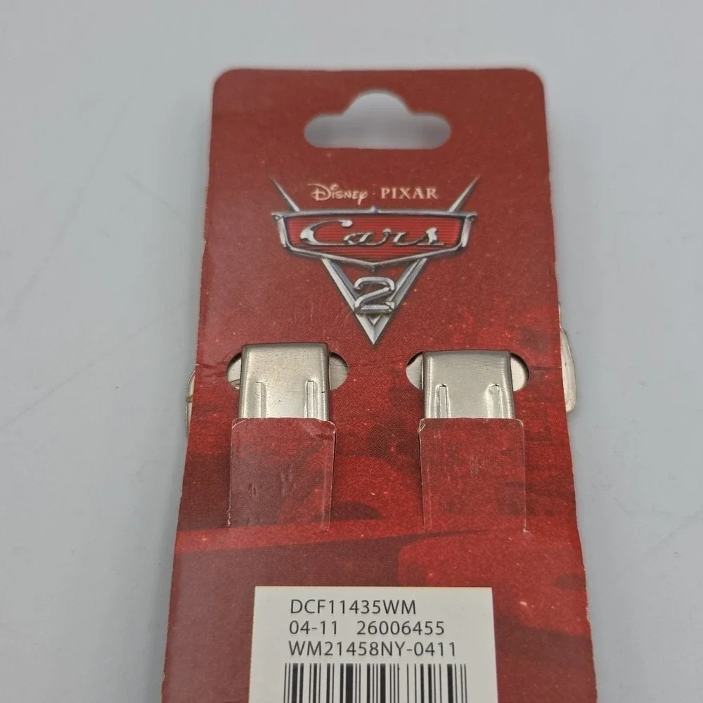 Disney Pixar Cars 2 Childs Mitten Glove Clips NWT